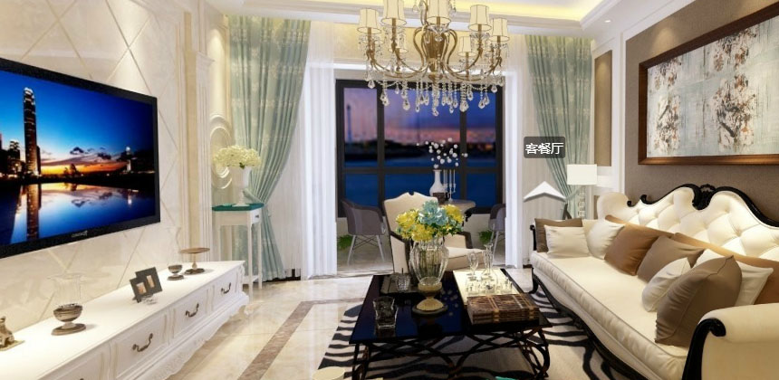 輕奢簡歐風(fēng)VR家裝體驗館