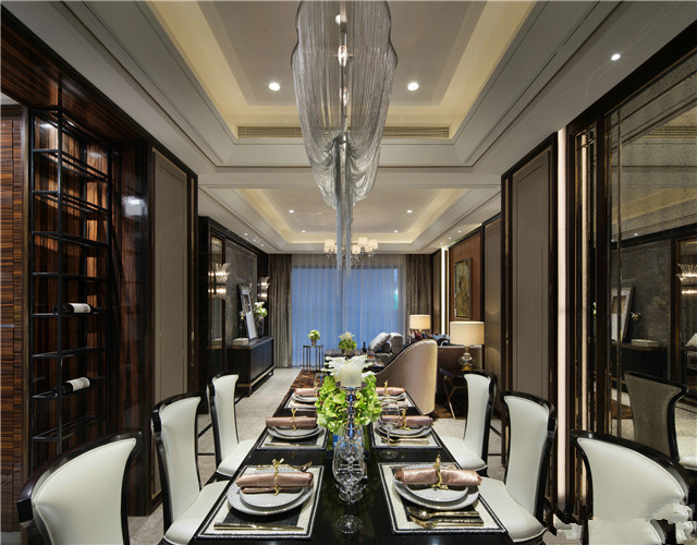 野風(fēng)海天城160㎡古典與現(xiàn)代融和之美